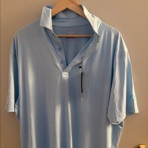 Callaway Sky Blue Polo Shirt